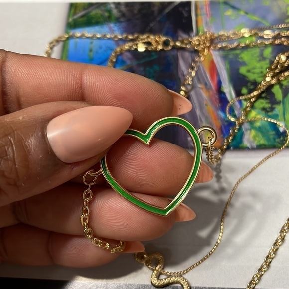 Snake Charm Layered Gold Necklace - Picture 8 of 17